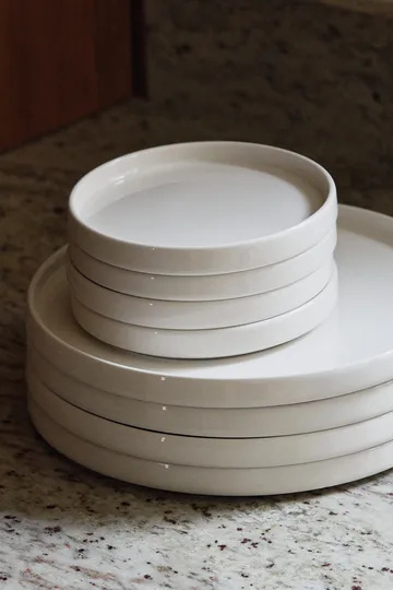 Taper breakfast set 12 pieces - White - Scandi Living