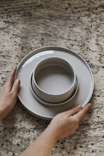 Taper plate 14 cm - Light grey - Scandi Living