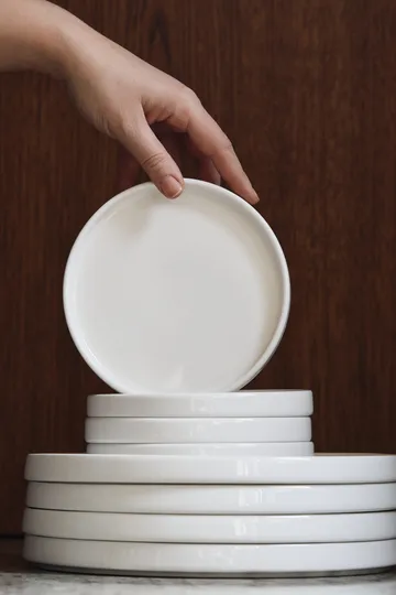 Taper plate 26cm - White - Scandi Living