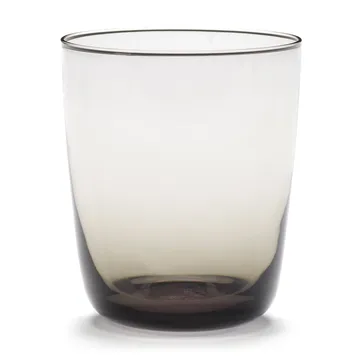 Cena high glass 8.5 cm - Smoky grey - Serax