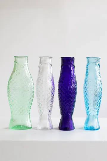 Fish & Fish glass bottle 85 cl - Transparent - Serax