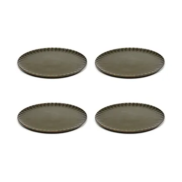 Inku plate XL Ø27 cm 4-pack - Green - Serax