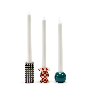 Les Objets Mouleversants N°1 candlestick - Black-white - Serax