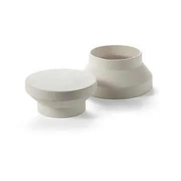 Mira vase/cake stand S - Beige - Serax