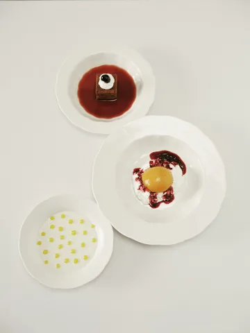 Silhouette deep plate L Ø27 cm 4-pack - White - Serax