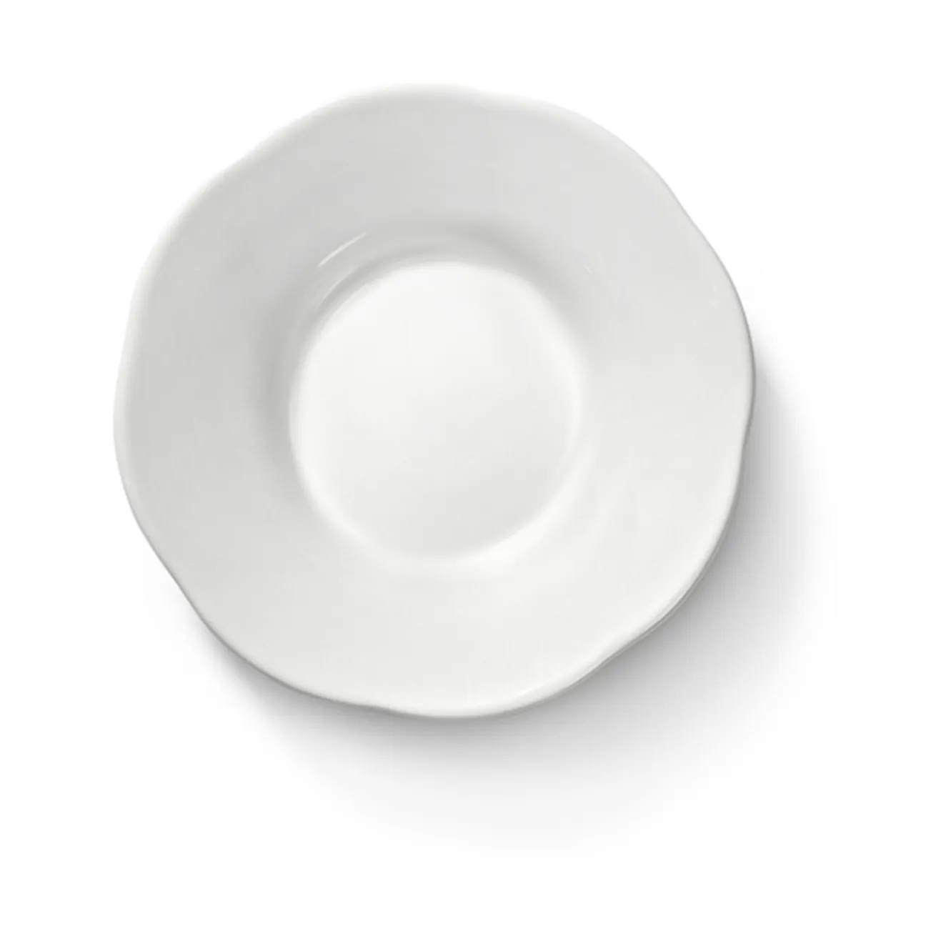 Silhouette deep side plate S Ø10.5 cm 4-pack, White Serax