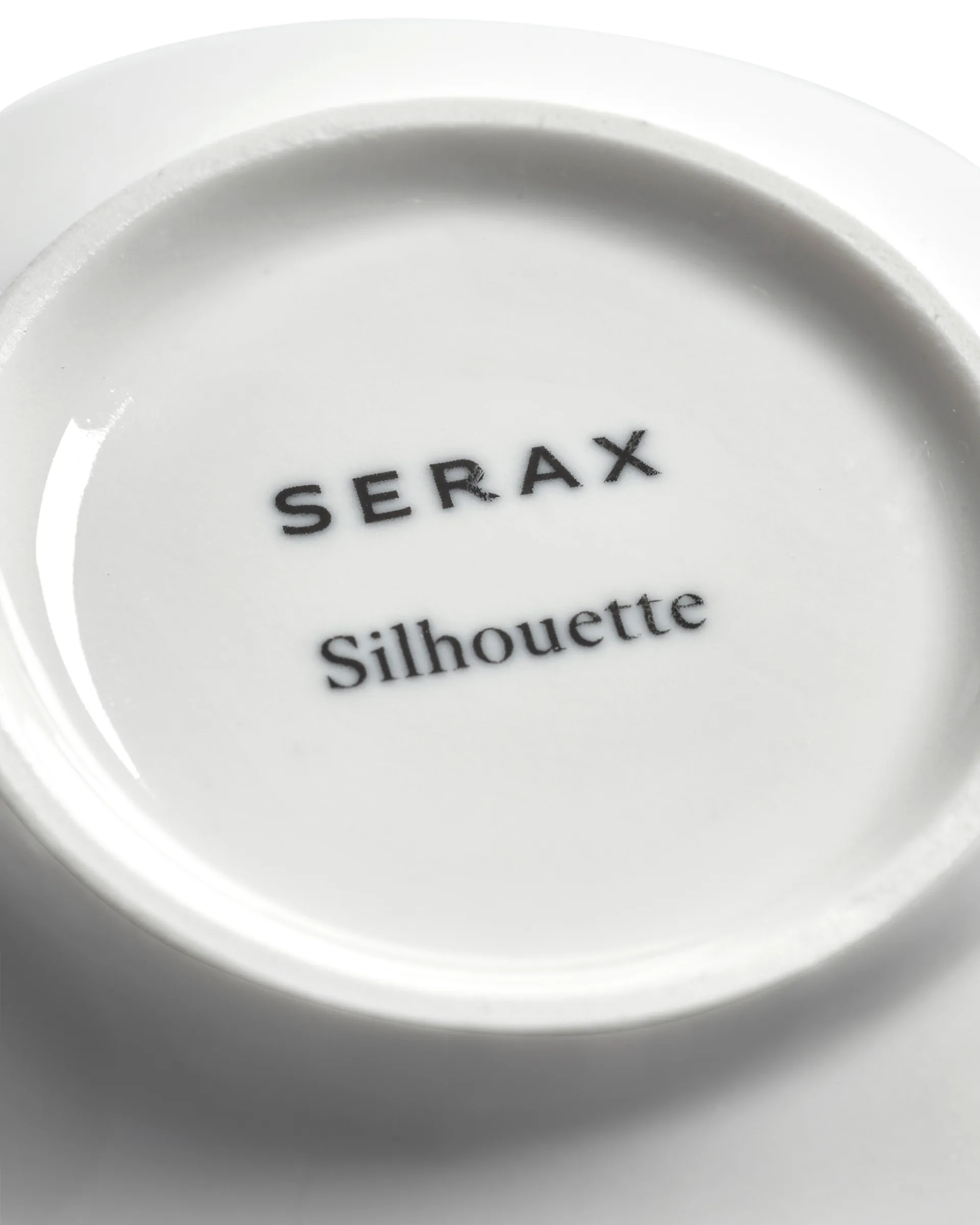 Silhouette saucer for coffee cup Ø12.7 cm 4-pack, White Serax