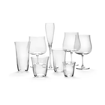 Silhouette water glass 30 cl 4-pack - Clear - Serax