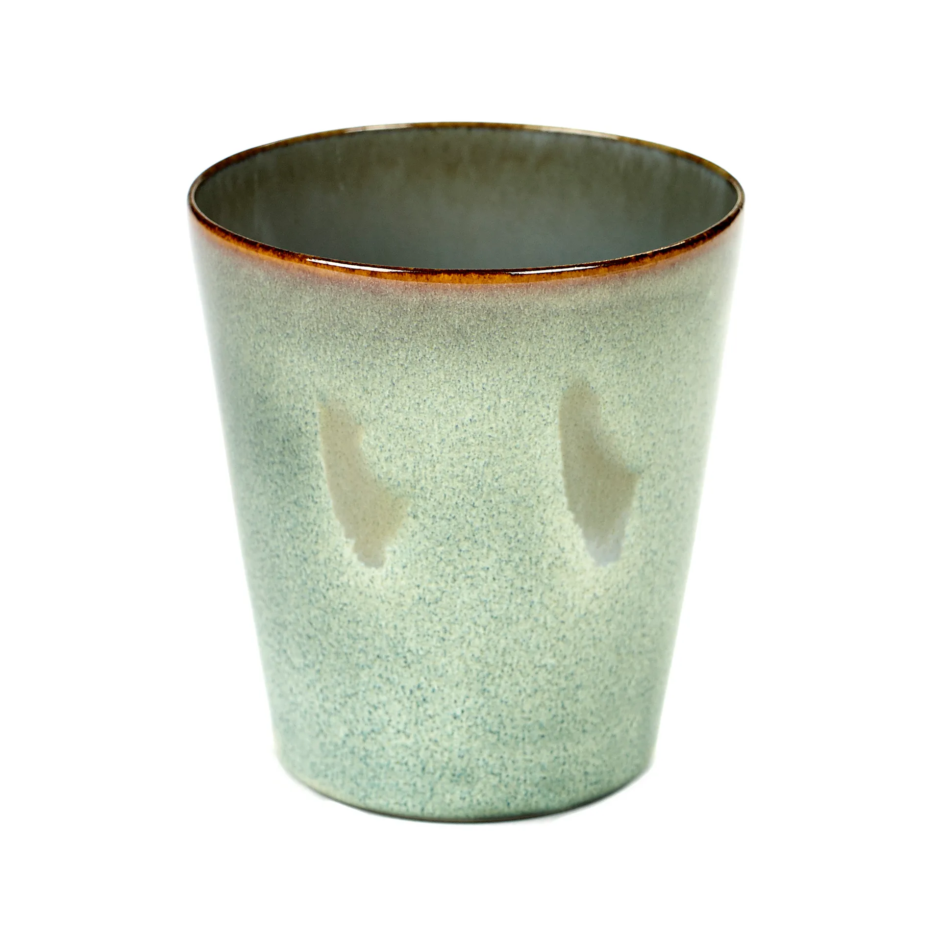 Terres de Rêves cup M, misty grey-smokey blue Serax