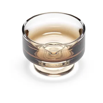 Zuma low bowl on foot S Ø8.5 cm - Amber - Serax