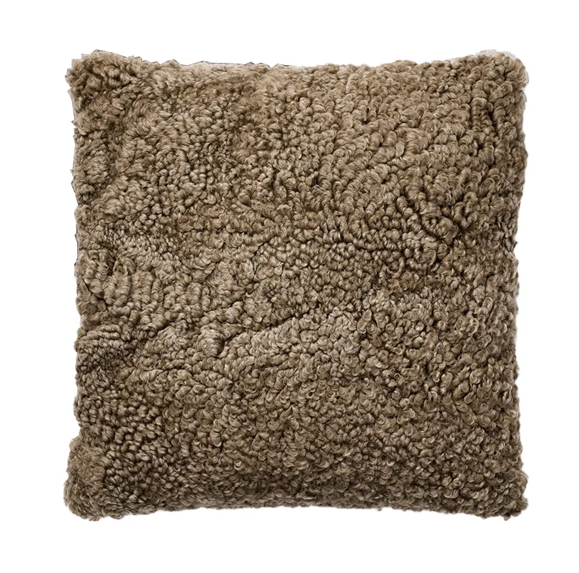 Shepherd Lina sheep skin cushion 40 x 40 cm, Desert Shepherd of Sweden
