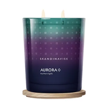 Aurora scented candle - 350 g, 2 wicks - Skandinavisk