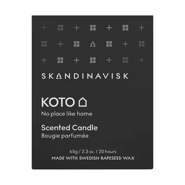 Koto scented candle with lid - 65 g - Skandinavisk