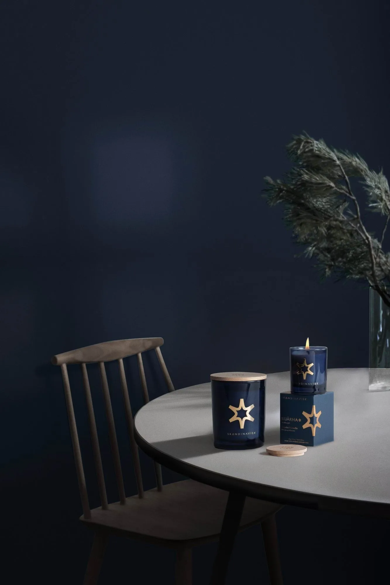 Stjärna Gold Symbol scented candle, 200 g Skandinavisk