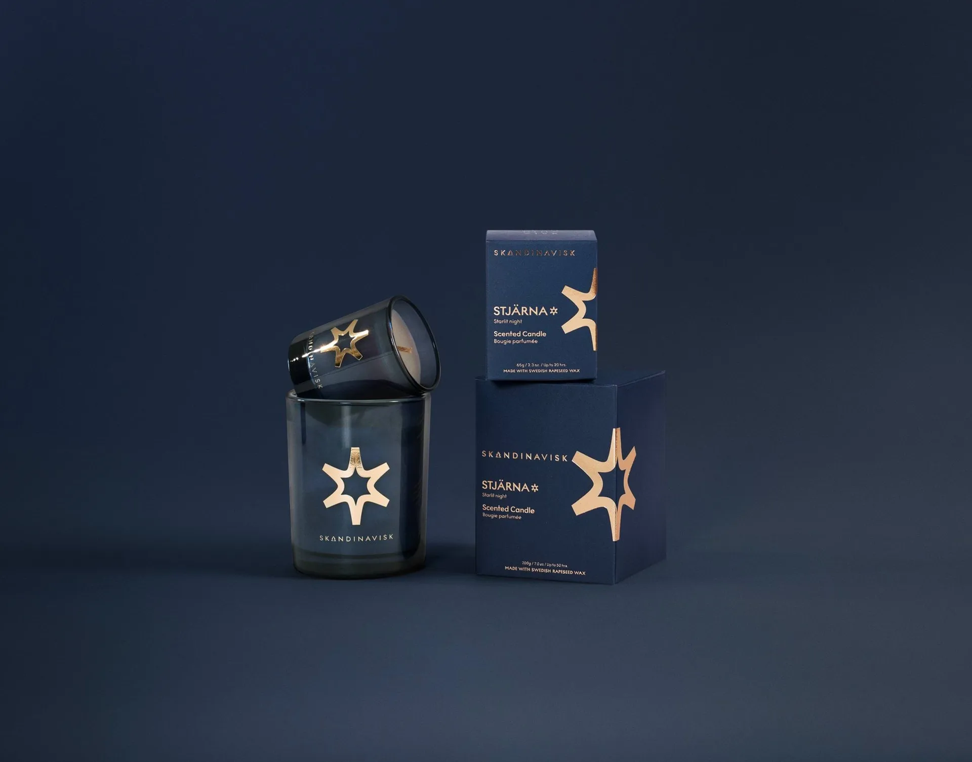 Stjärna Gold Symbol scented candle, 200 g Skandinavisk