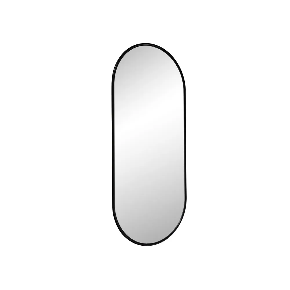 Haga Basic mirror, Black, 40x90 cm SMD Design