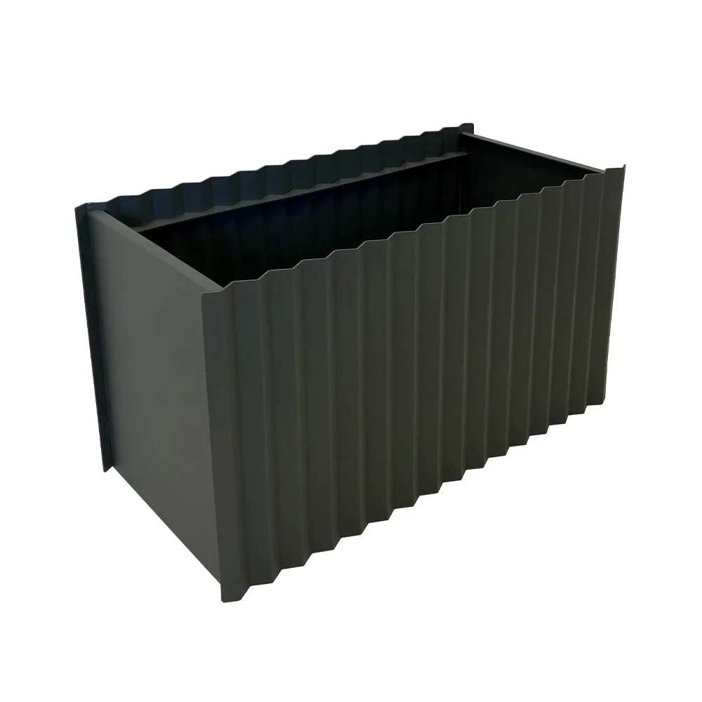 Vida plant box, Dark grey, 600 SMD Design