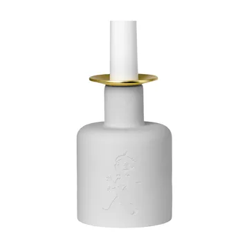 Solstickan ceramic candle holder - Light grey - Solstickan Design