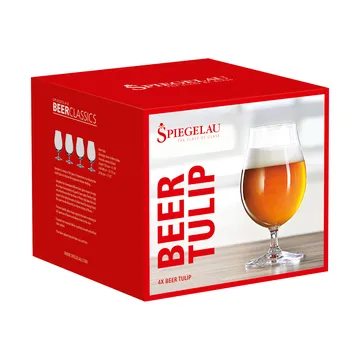 Beer Classics Tulip glass 44cl. 4-pack - clear - Spiegelau