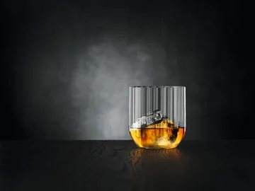 Linear whiskey tumbler 34.5 cl glass 4-pack - Clear - Spiegelau