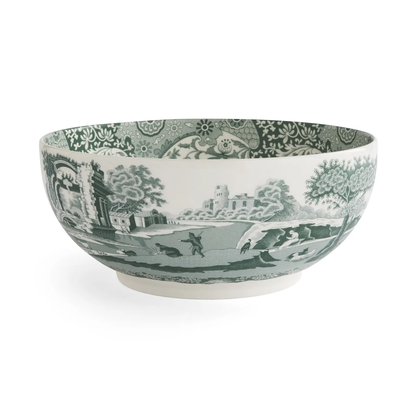 Heritage Green Italian bowl, Green, Ø27.5 cm Spode