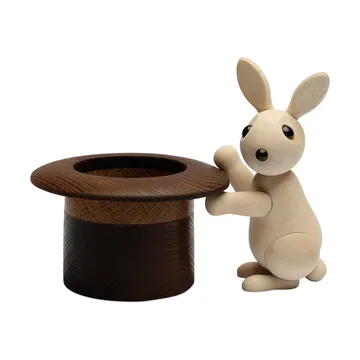 The Magic Hat rabbit decoration 9.5 cm - Maple - Spring Copenhagen