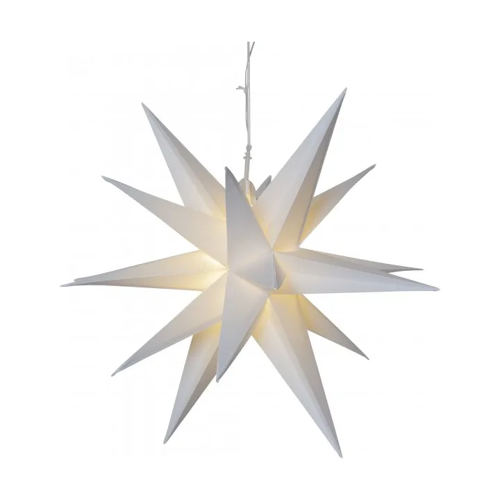 Alice Window Lamp Star 57 cm, White Star Trading