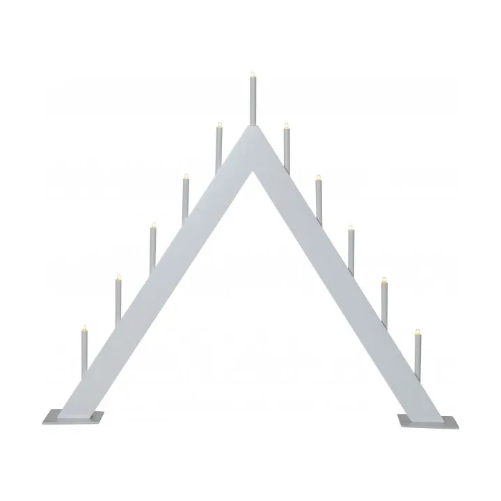 Buzz candlestick 59 cm - White - Star Trading