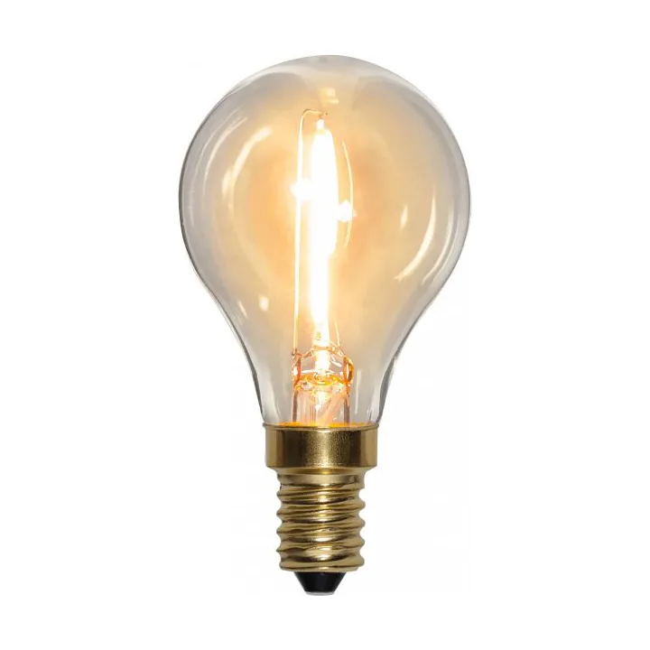 E14 LED Globe light source 0,8 W - Transparent - Star Trading
