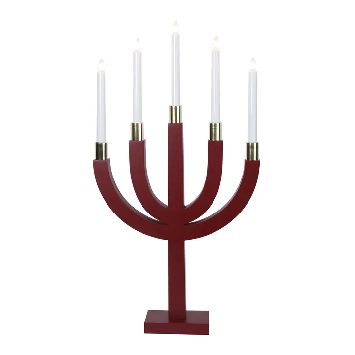 Elias candle arch - red - Star Trading