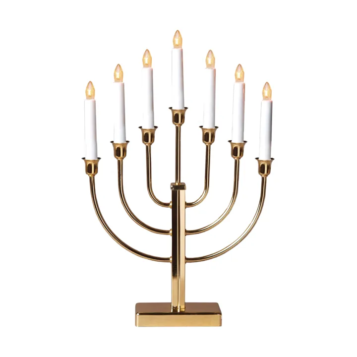 Kristina Candle Holder 47 cm, Brass Star Trading