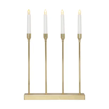 Lottie Advent candle holder - Brass - Star Trading