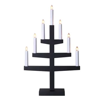 Trapp advent candle arch 54 cm - black - Star Trading