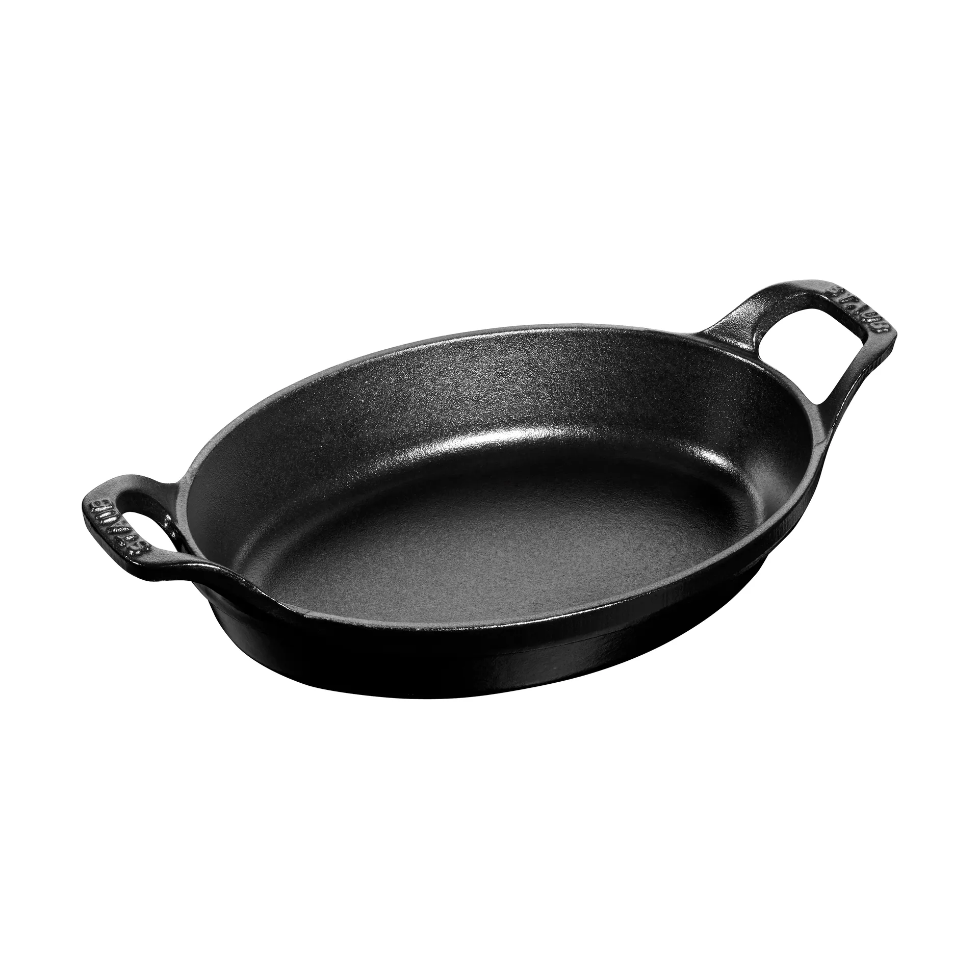 Staub oval casserole cast iron 21 cm, Black STAUB