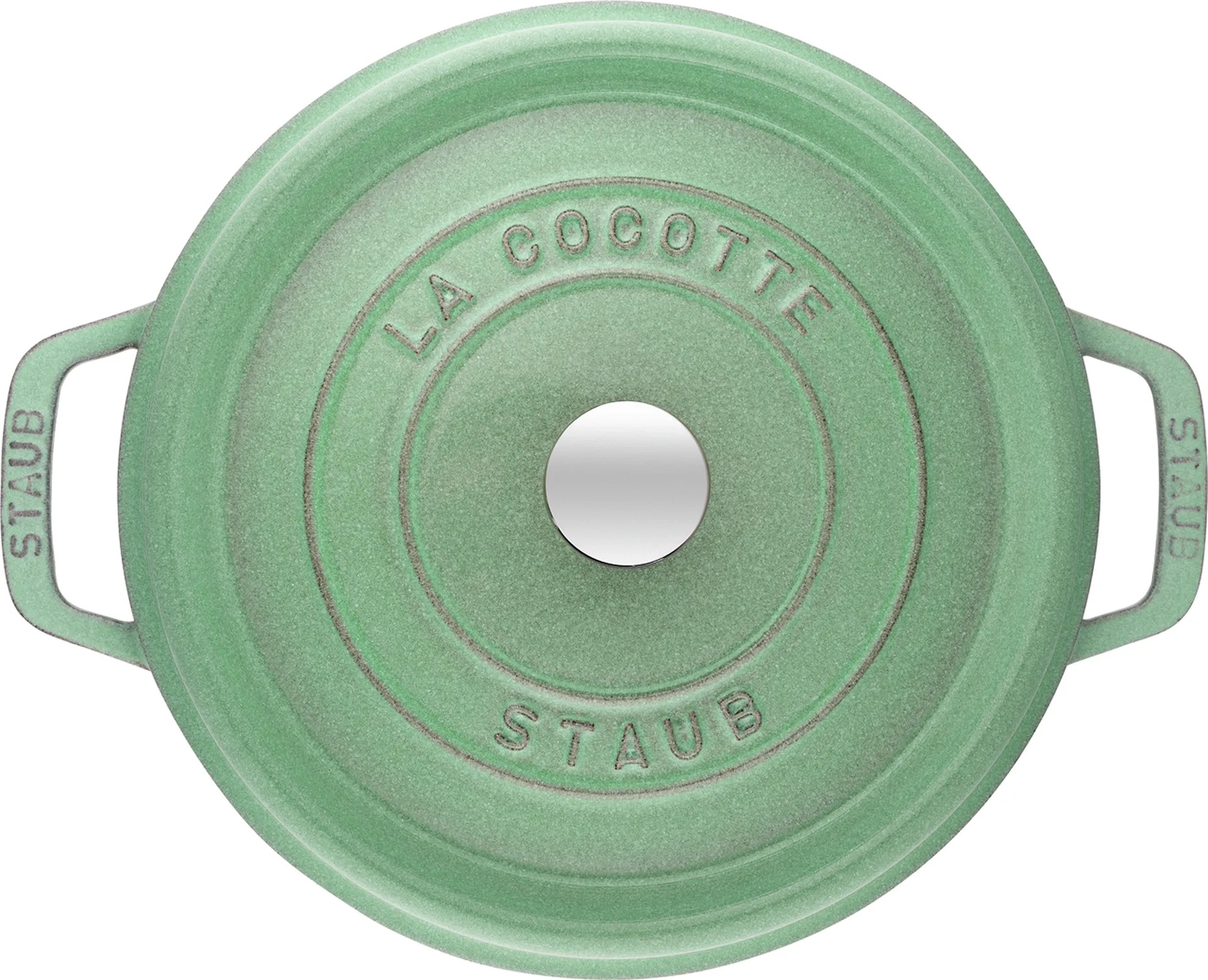 Staub round casserole dish 3.8 l, Salvia STAUB