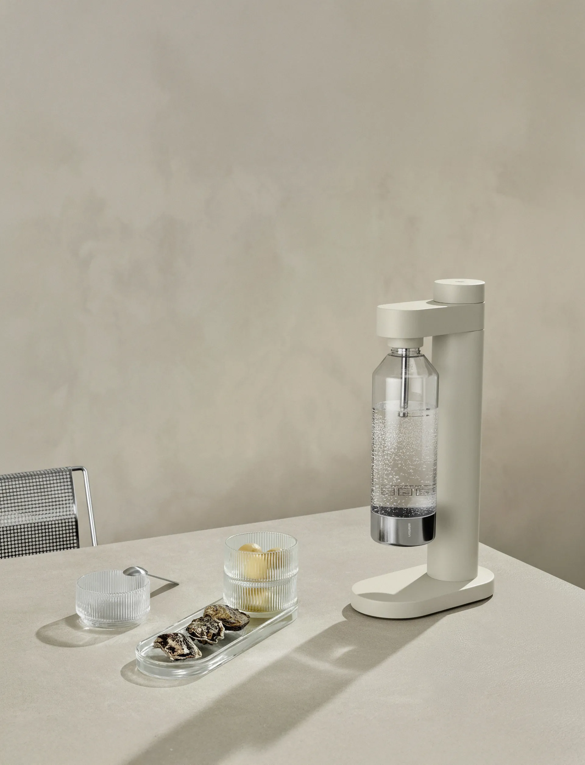 Brus carbonator, Soft sand Stelton