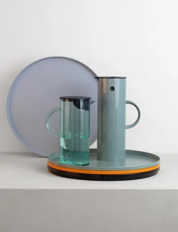 EM77 jug with lid 1.5 L - Dusty green - Stelton