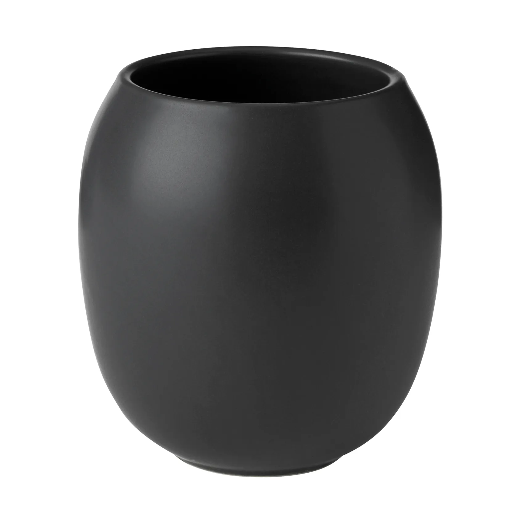 Fjord toothbrush mug, Black Stelton