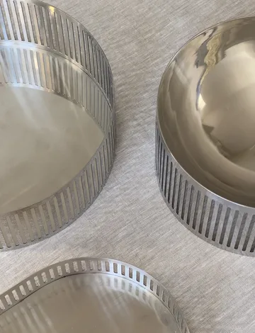 Orlo serving bowl steel - Ø20 cm - Stelton