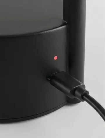 Vinkel LED portable table lamp - Black - Stelton