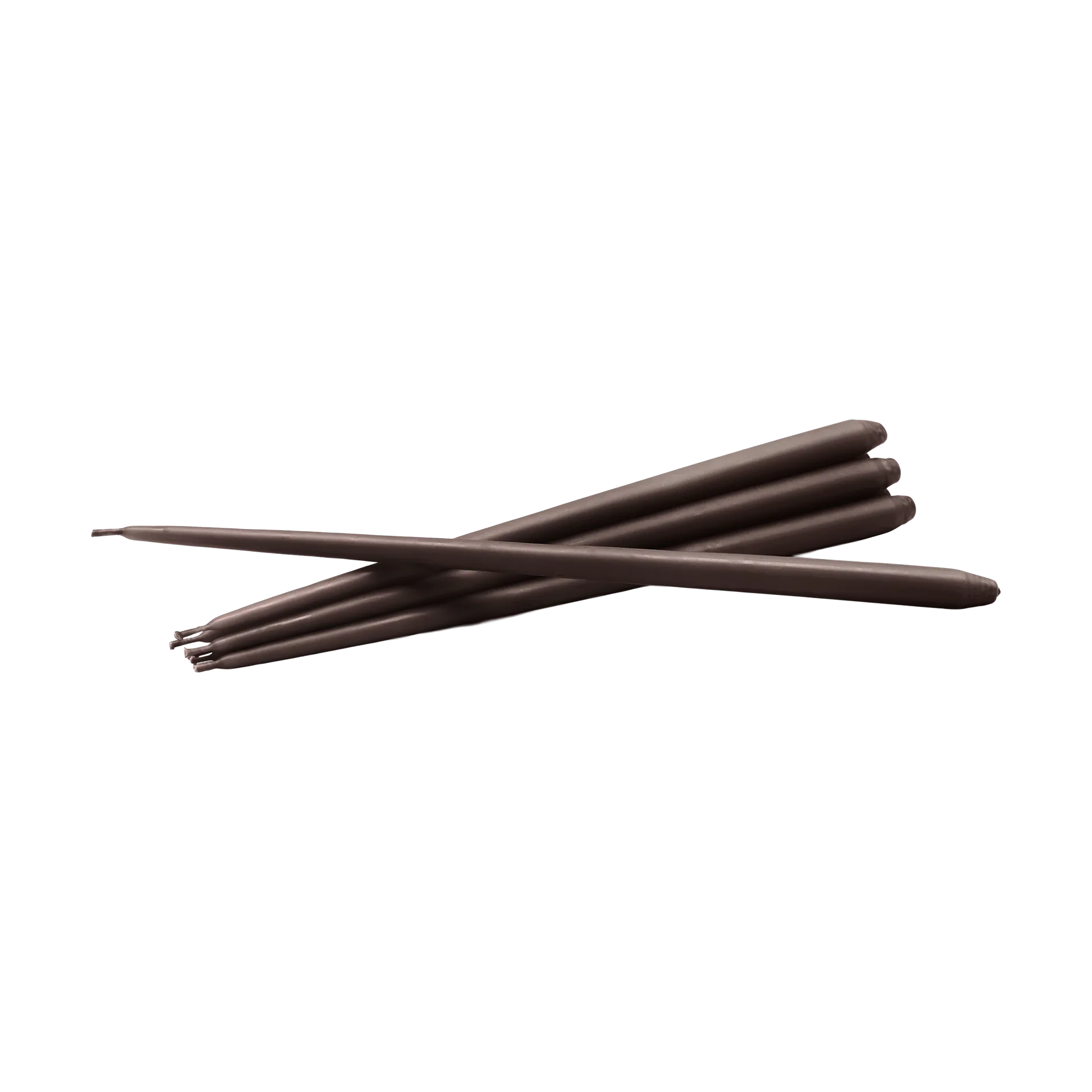 STOFF Nagel tapered candle by ester & erik 6-pack, Espresso STOFF Nagel
