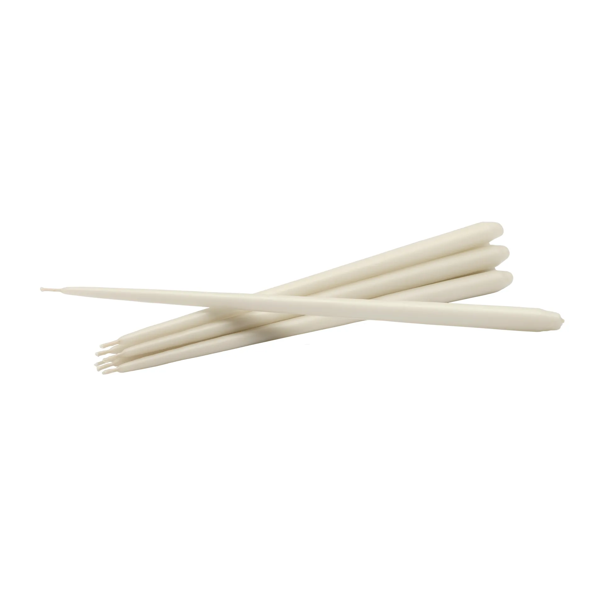 STOFF Nagel tapered candle by ester & erik 6-pack, Off-white STOFF Nagel