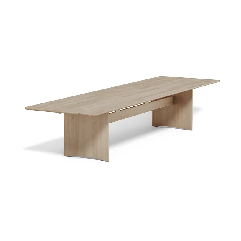 Alt table 110x385 cm oak, Light matte lacquer Stolab