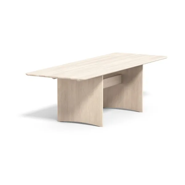 Alt table 90x245 cm birch, Light matte lacquer Stolab