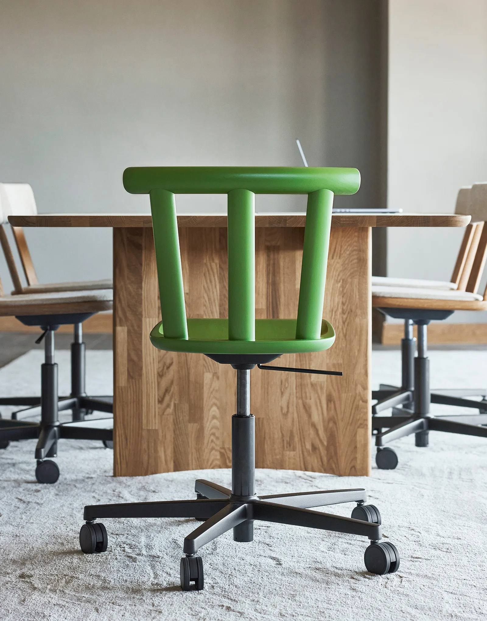 Alt table 90x245 cm oak, Natural oil Stolab