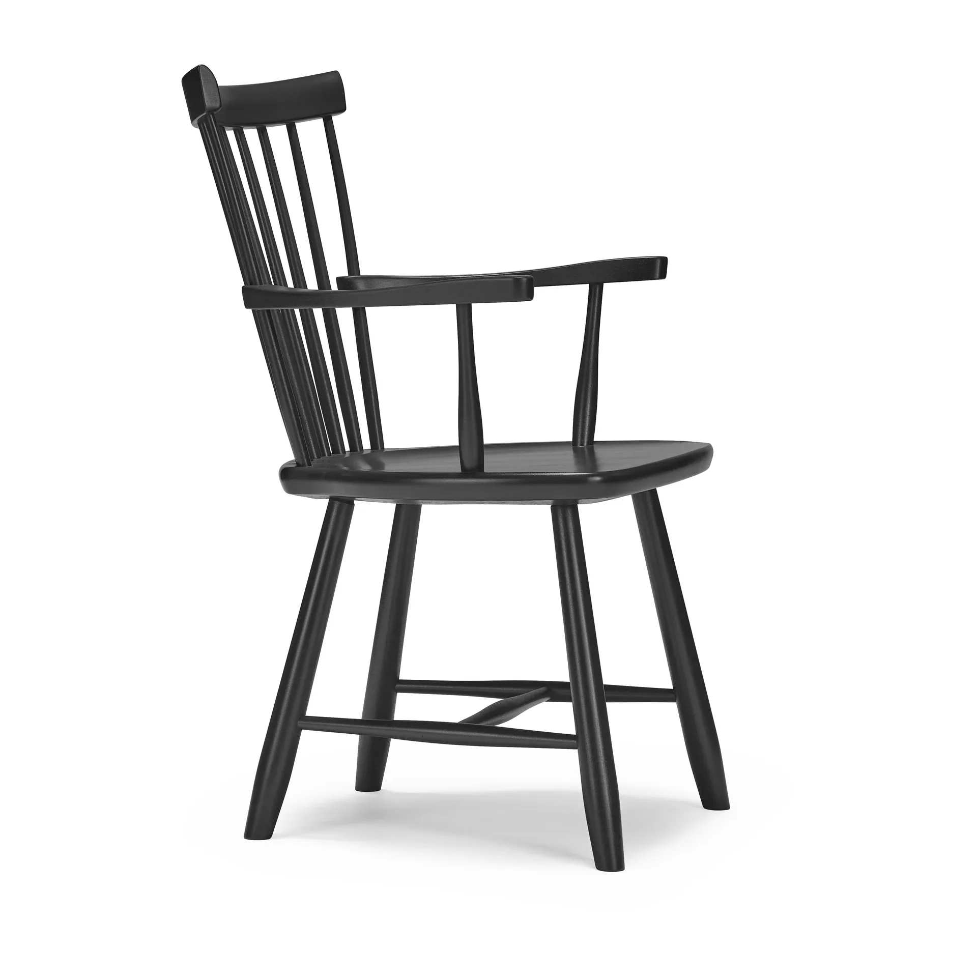 Lilla Åland armchair, Black (beech) Stolab