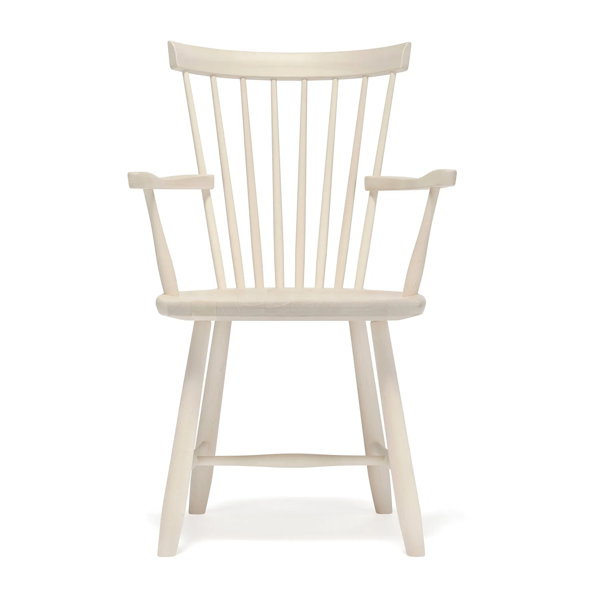 Lilla Åland armchair, White oiled (beech) Stolab