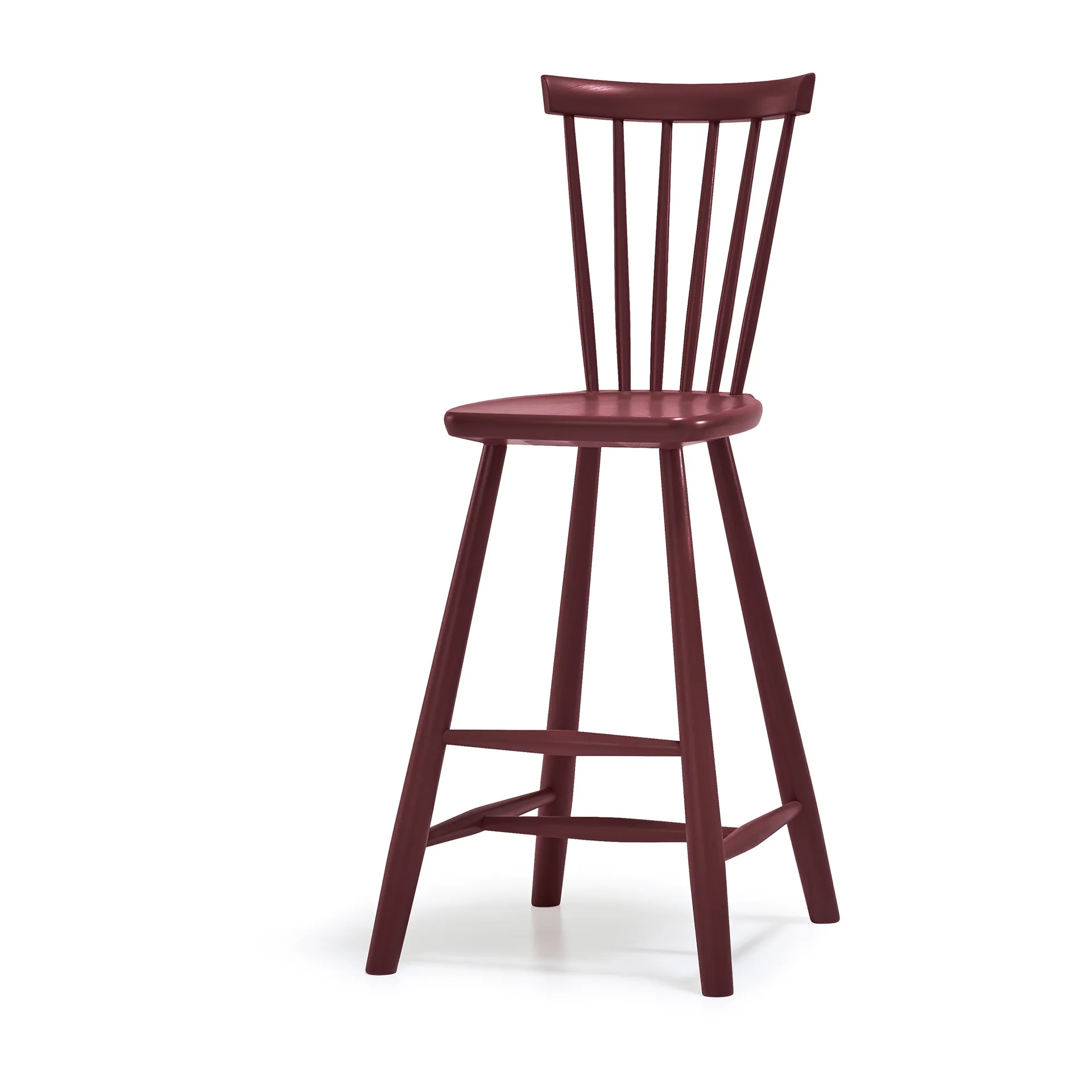 Lilla Åland children's chair beech 52 cm, Lingon 19 Stolab