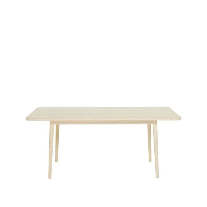 Miss Holly dining table. 235x82 cm - Birch light matt lacquer. 1 insert - Stolab