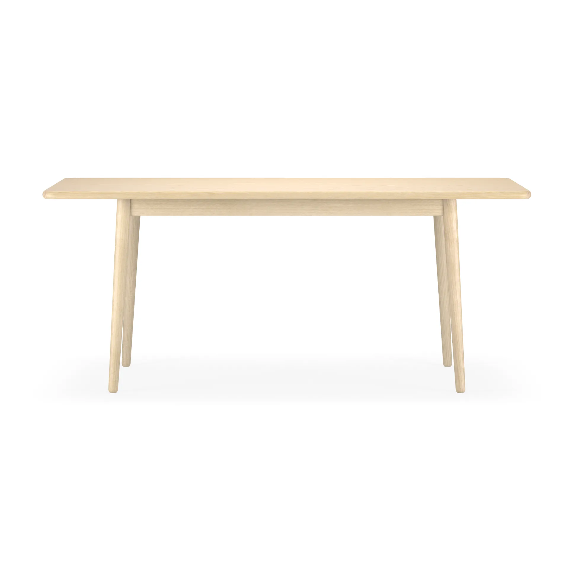 Miss Holly table 175x100 + 2 extension piece 2x50 cm, Birch natural oil Stolab